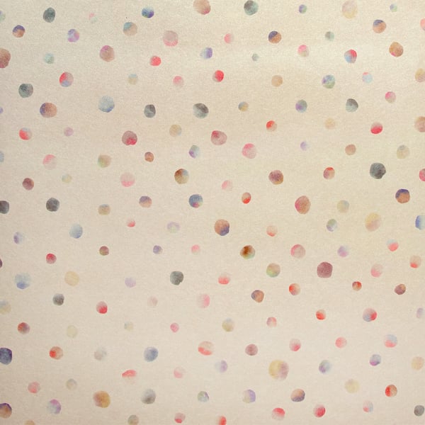Galerie Wallcoverings Great Kids Watercolour Dots Galerie Wallcoverings  Beige   - 26838