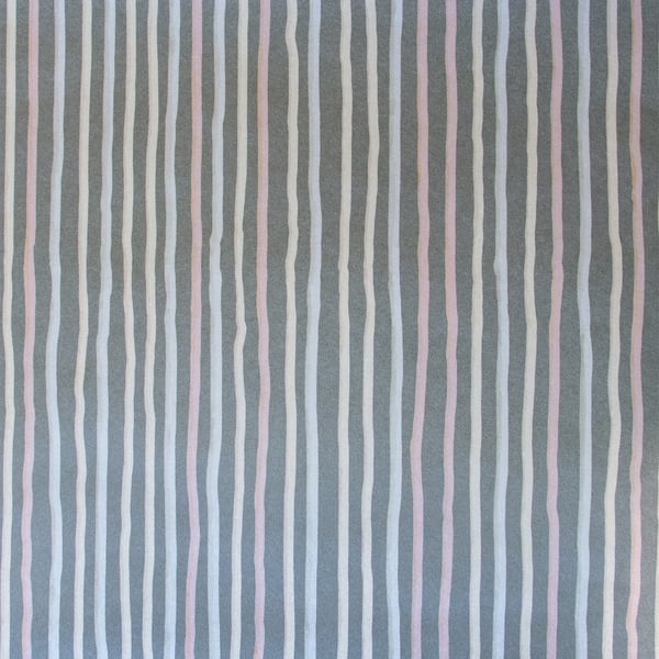 Galerie Wallcoverings Great Kids Glitter Stripes Galerie Wallcoverings  Silver Grey   - 26848