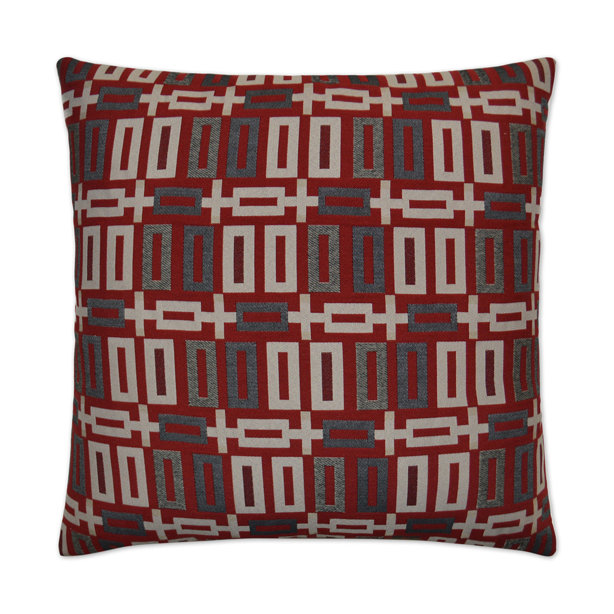 D.V. KAP HOME   24" x 24" Penthouse Pillow Geometric    - 2685-2424