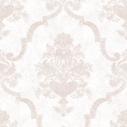 Galerie Wallcoverings Azulejo Damask Galerie Wallcoverings  Pink   - 26857