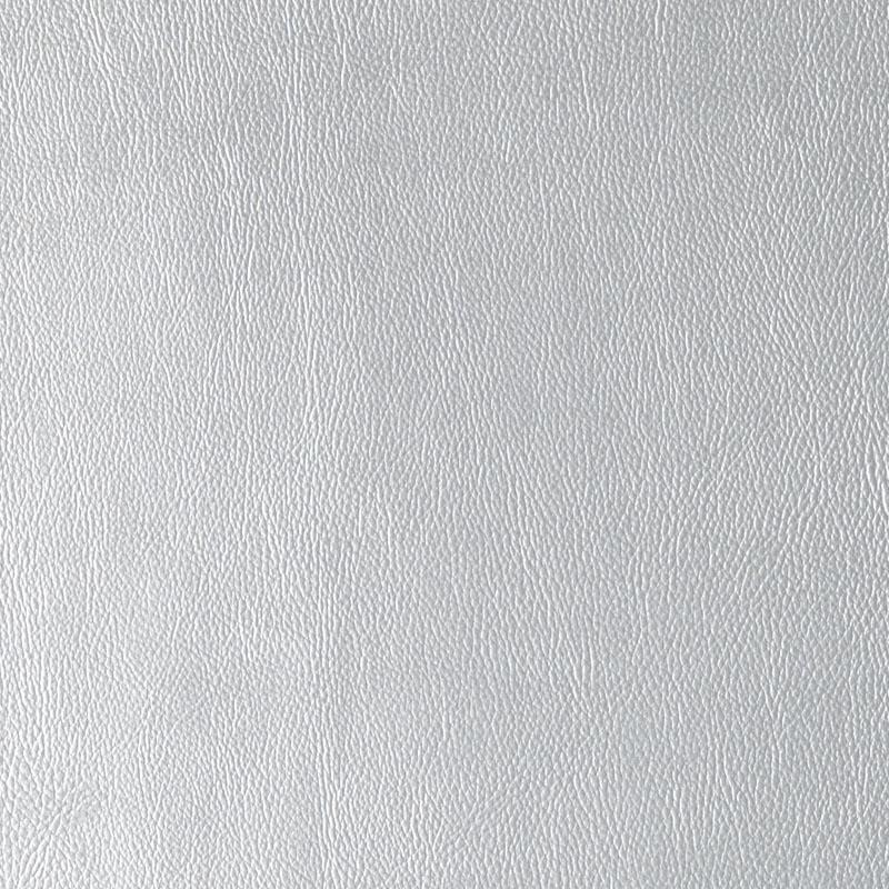 Gray upholstery fabric with a subtle metallic sheen; smooth plain-weave texture against a neutral backdrop.