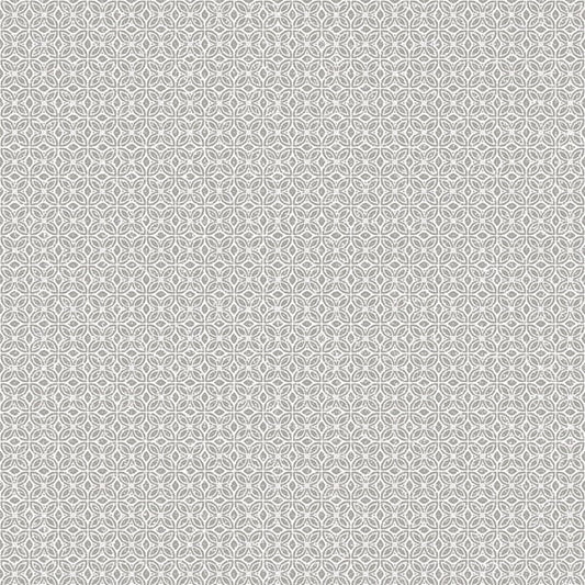Galerie Wallcoverings Azulejo Geometric Galerie Wallcoverings  Silver Grey   - 26881
