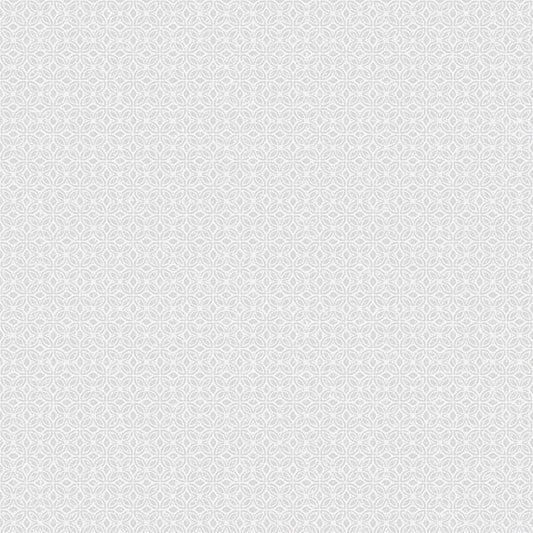 Galerie Wallcoverings Azulejo Geometric Galerie Wallcoverings  Silver Grey   - 26882