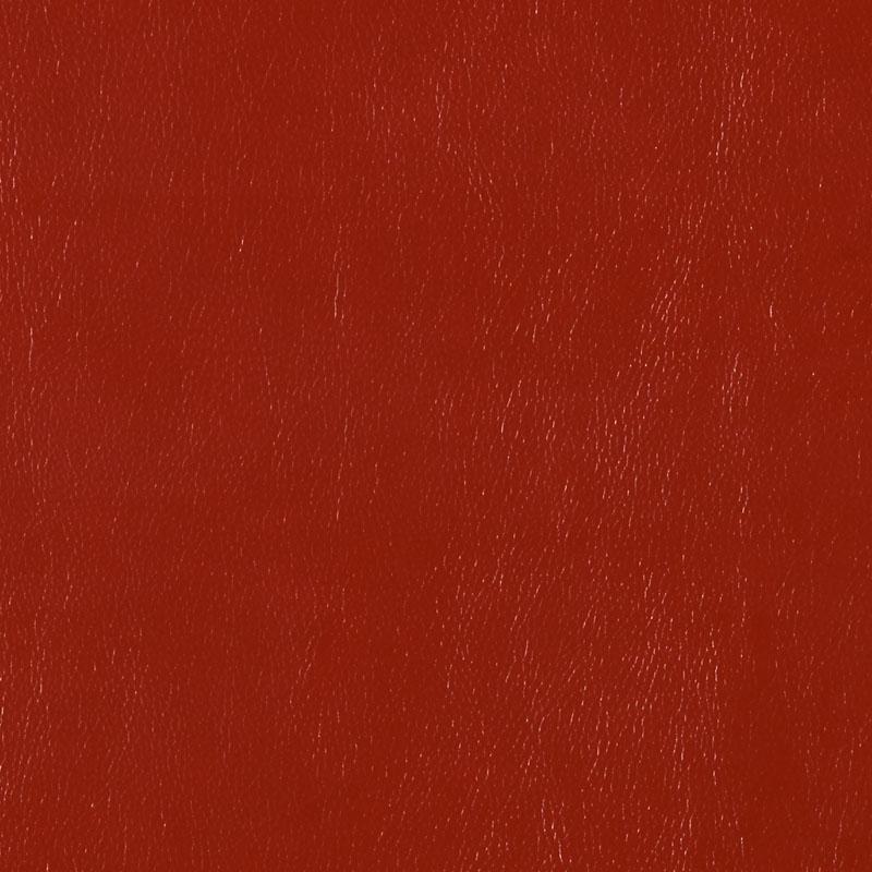 Close-up of red upholstery fabric with a subtle grain texture.