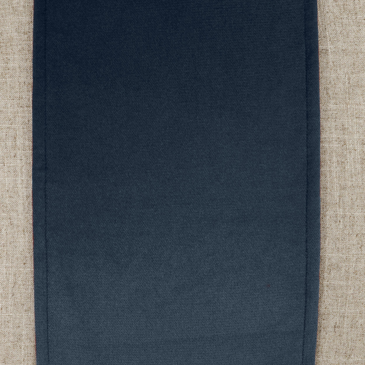 D.V. KAP HOME   24" x 24" Jefferson Pillow - Azure Band / Ribbon    - 2690-AZ-2424