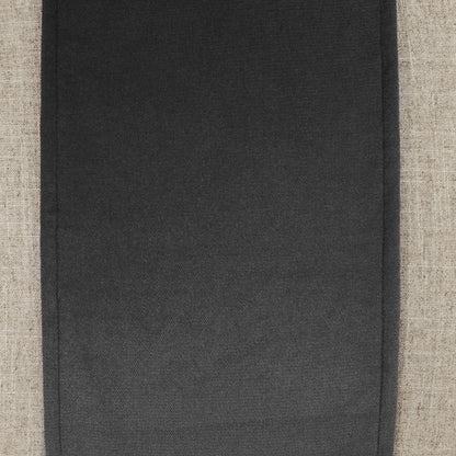 D.V. KAP HOME   24" x 24" Jefferson Pillow - Charcoal Band / Ribbon    - 2690-CH-2424