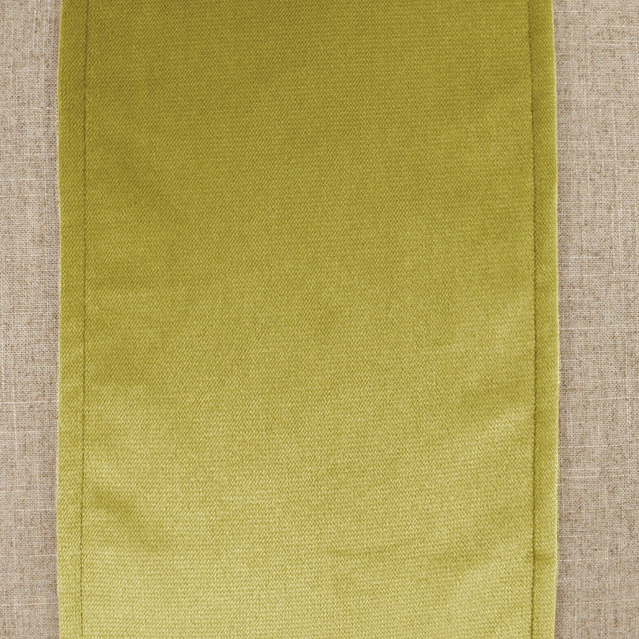 D.V. KAP HOME   24" x 24" Jefferson Pillow - Lime Band / Ribbon    - 2690-LM-2424