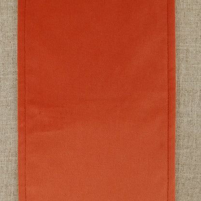 D.V. KAP HOME   24" x 24" Jefferson Pillow - Mango Band / Ribbon    - 2690-M-2424