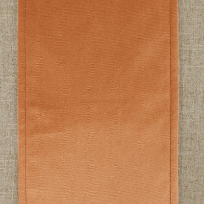 D.V. KAP HOME   24" x 24" Jefferson Pillow - Satsuma Band / Ribbon    - 2690-ST-2424