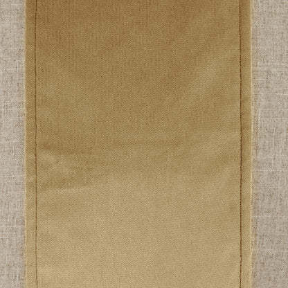 D.V. KAP HOME   24" x 24" Jefferson Pillow - Linen Band / Ribbon    - 2690-LN-2424