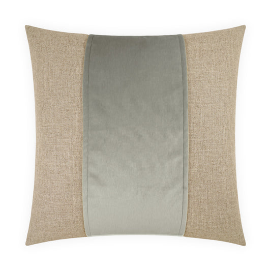 D.V. KAP HOME   24" x 24" Jefferson Pillow - Whisper Band / Ribbon    - 2690-W-2424