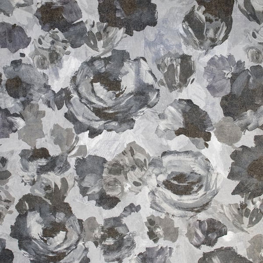 Galerie Wallcoverings Julie Feels Home Paeonia Flowers Galerie Wallcoverings  Silver Grey   - GH26903-23
