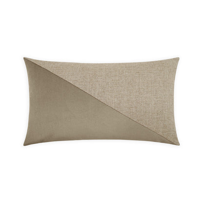 D.V. KAP HOME   14" x 24" Jefferson Lumbar Pillow - Driftwood Color block    - 2691-D-1424
