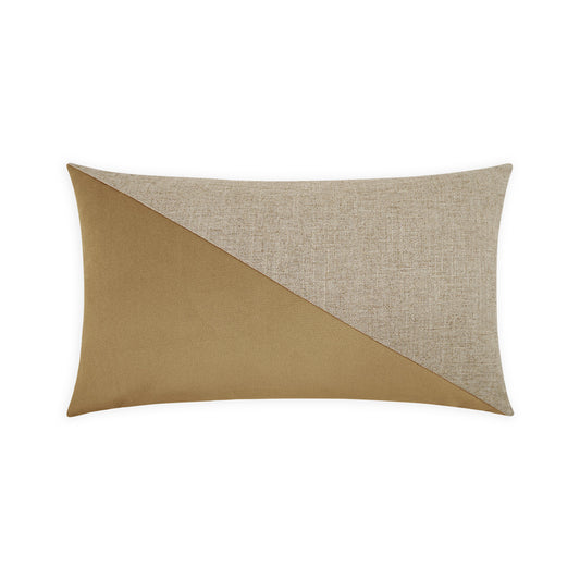 D.V. KAP HOME   14" x 24" Jefferson Lumbar Pillow - Tiger's Eye Color block    - 2691-T-1424