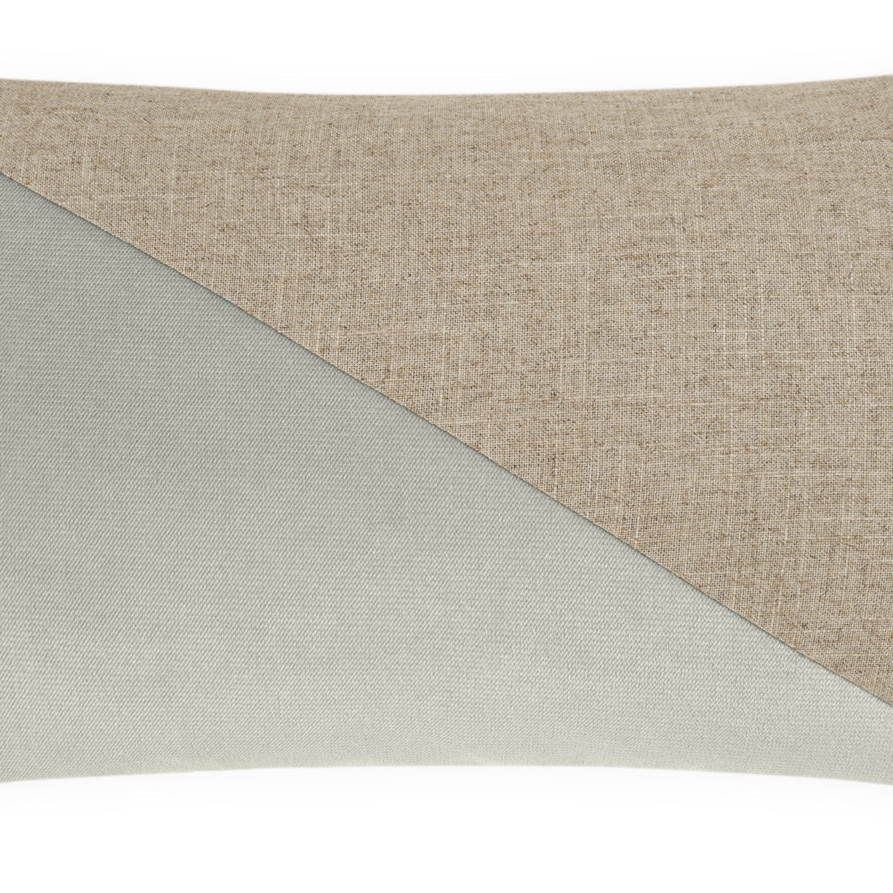 D.V. KAP HOME   14" x 24" Jefferson Lumbar Pillow - Whisper Color block    - 2691-W-1424