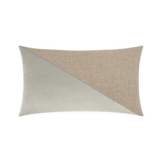 D.V. KAP HOME   14" x 24" Jefferson Lumbar Pillow - Whisper Color block    - 2691-W-1424