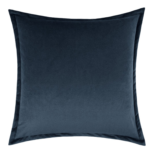 D.V. KAP HOME   24" x 24" Belvedere Flange Pillow - Azure Solid    - 2692-AZ-2424