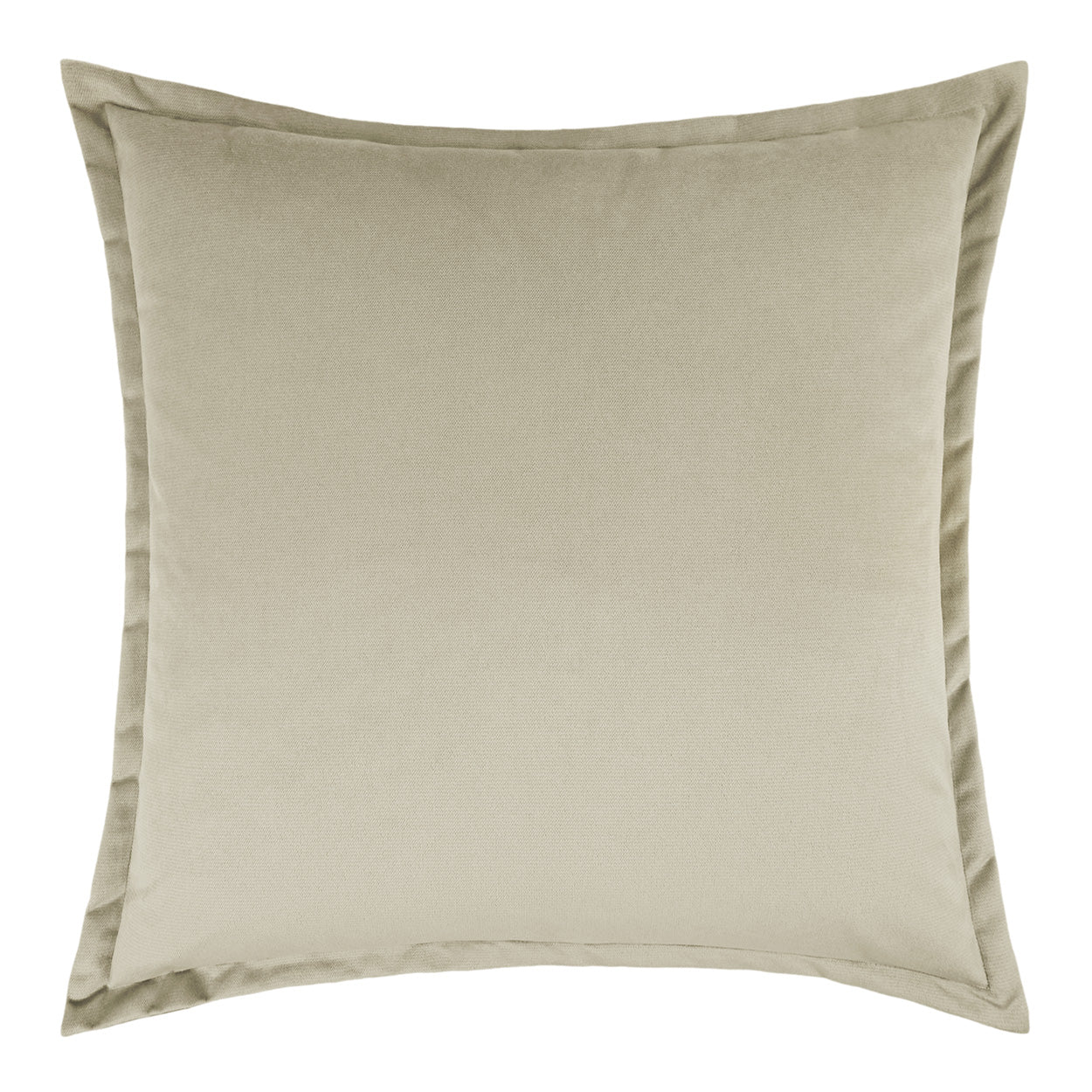 D.V. KAP HOME   24" x 24" Belvedere Flange Pillow - Beach Solid    - 2692-B-2424
