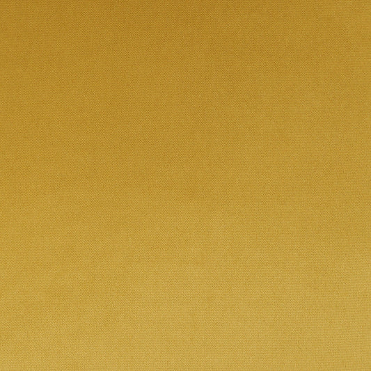 Mustard yellow woven fabric swatch with tight weave.