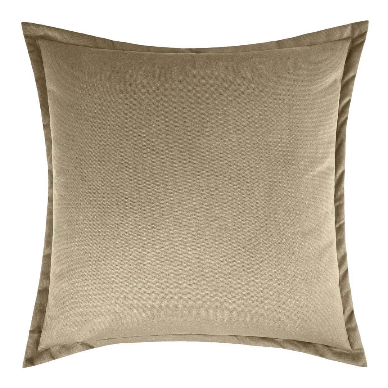 D.V. KAP HOME   24" x 24" Belvedere Flange Pillow - Driftwood Solid    - 2692-D-2424