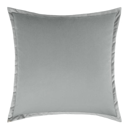 D.V. KAP HOME   24" x 24" Belvedere Flange Pillow - Glacier Solid    - 2692-GL-2424
