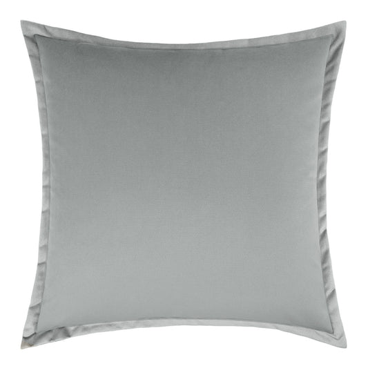 D.V. KAP HOME   24" x 24" Belvedere Flange Pillow - Glacier Solid    - 2692-GL-2424