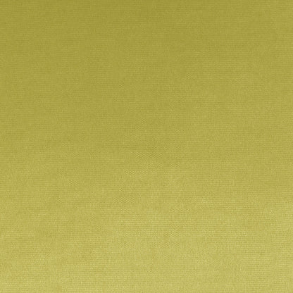 Close-up of lime solid pillow fabric with fine woven texture, 24" x 24".