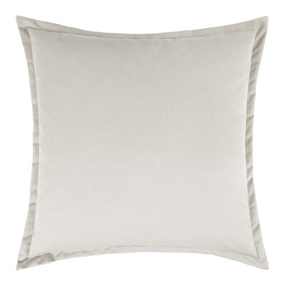 D.V. KAP HOME   24" x 24" Belvedere Flange Pillow - Marshmallow Solid    - 2692-MR-2424