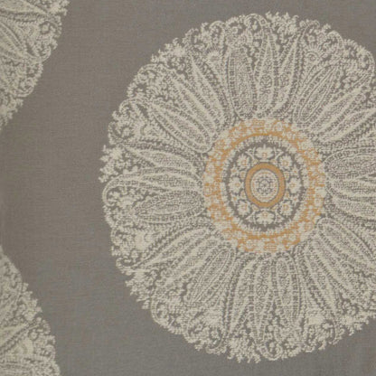 D.V. KAP HOME   24" x 24" Crillon Pillow - Grey Floral    - 2693-G-2424