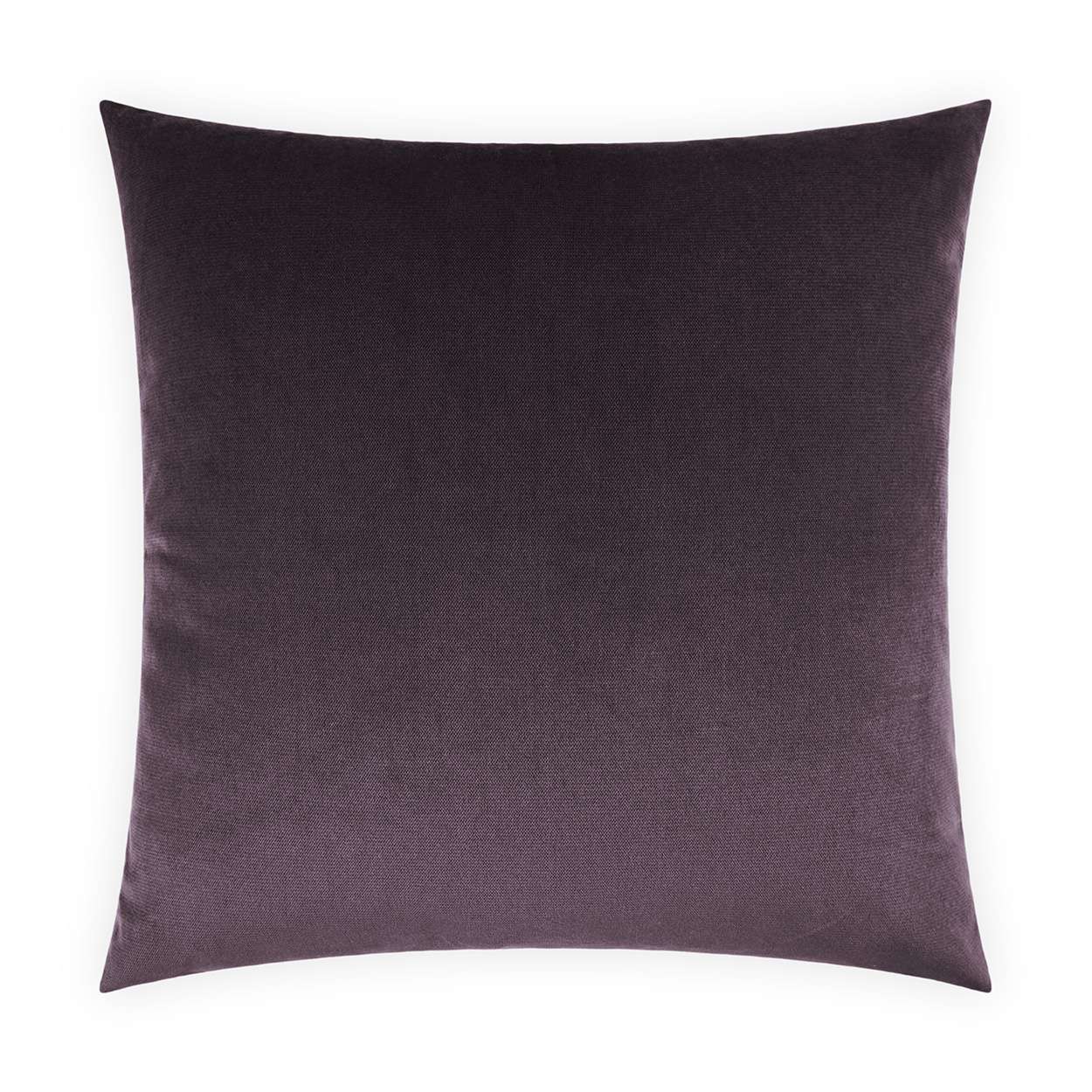 D.V. KAP HOME   24" x 24" Belvedere Pillow - Amethyst Solid    - 2694-AM-2424