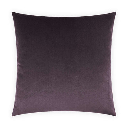 D.V. KAP HOME   24" x 24" Belvedere Pillow - Amethyst Solid    - 2694-AM-2424