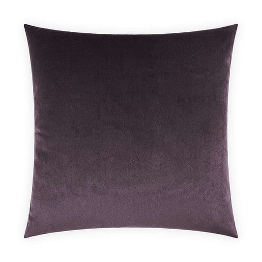 D.V. KAP HOME   24" x 24" Belvedere Pillow - Amethyst Solid    - 2694-AM-2424