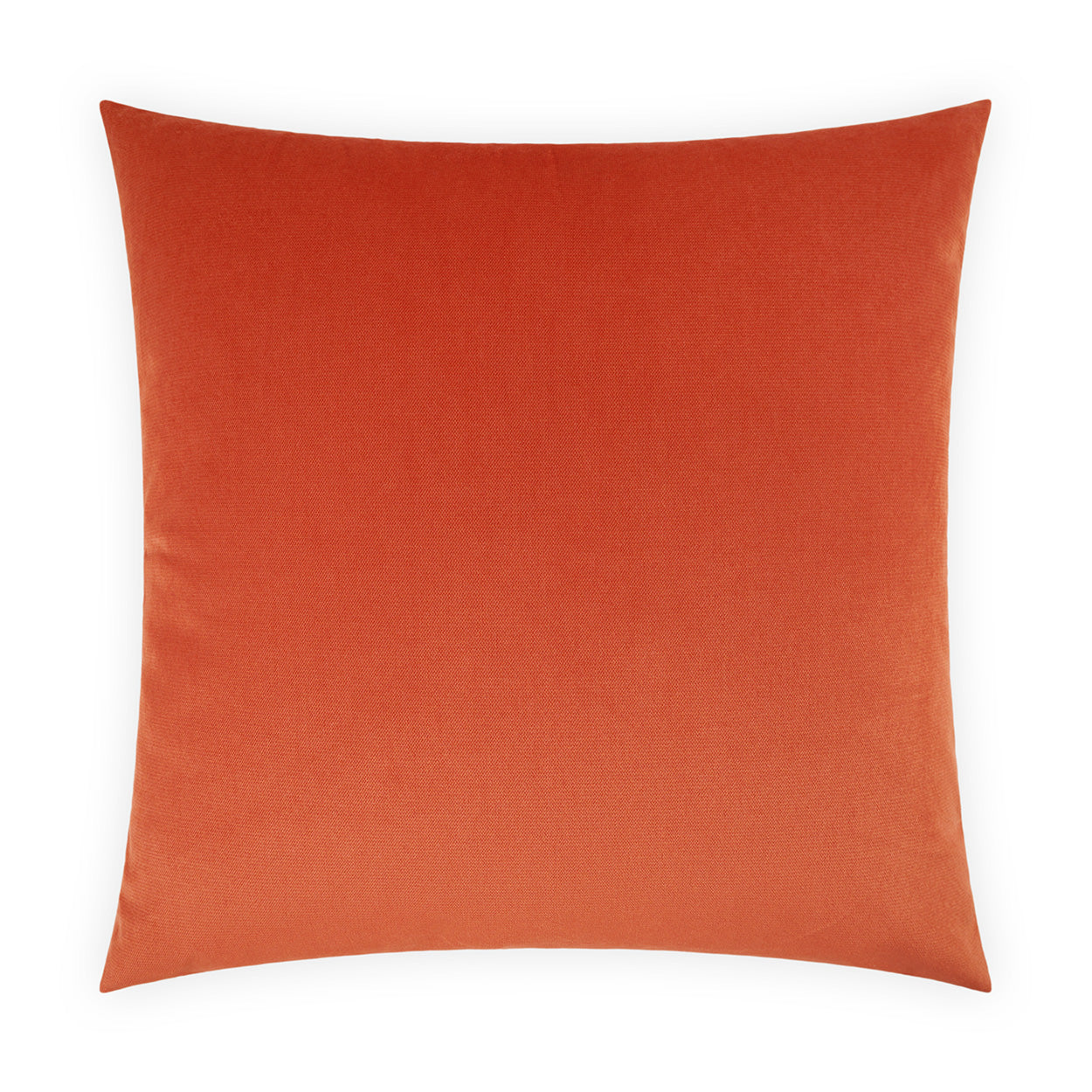 Mango solid 24" x 24" pillow; square sofa cushion.