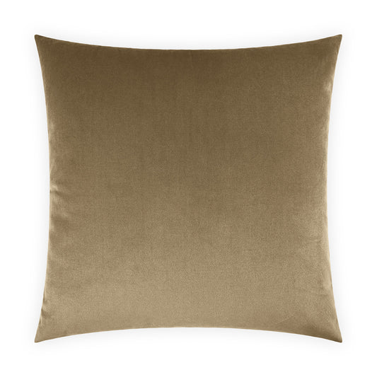 D.V. KAP HOME   24" x 24" Belvedere Pillow - Otter Solid    - 2694-O-2424