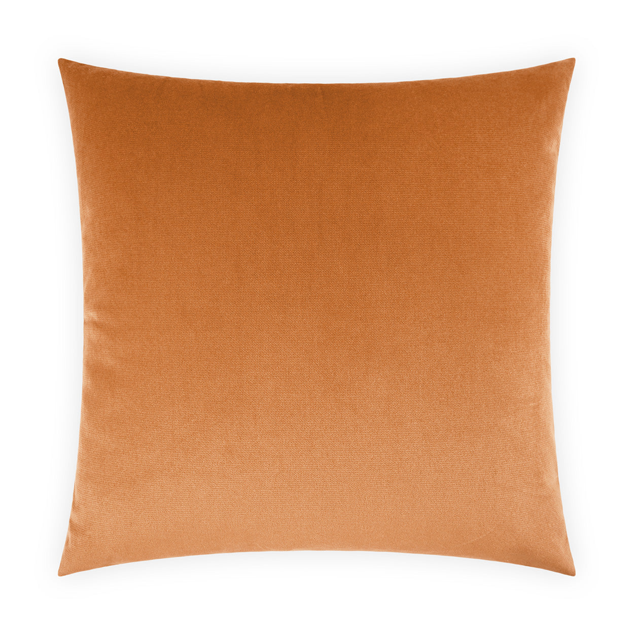 D.V. KAP HOME   24" x 24" Belvedere Pillow - Satsuma Solid    - 2694-ST-2424