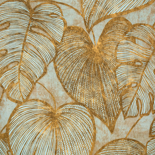 Galerie Wallcoverings Julie Feels Home Monstera Lf Galerie Wallcoverings  Gold   - GH26943-23