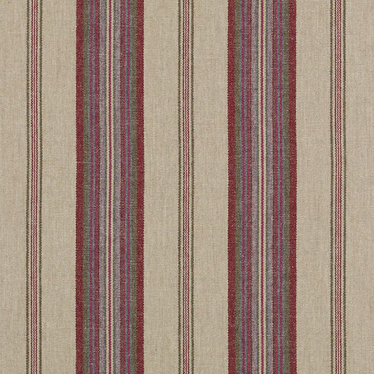 Duralee Monogram 190228H | 590-Plum/Red  Upholstery     - 269453