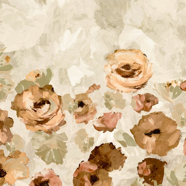 Galerie Wallcoverings Julie Feels Home Paeonia Flowers Galerie Wallcoverings  Bronze, Brown   - GH26957-23