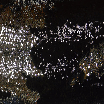 D.V. KAP HOME   14" x 24" Hylee Lumbar Pillow - Black/Silver Glam    - 2696-BS-1424