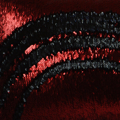 D.V. KAP HOME   14" x 24" Hylee Lumbar Pillow - Sangria Glam    - 2696-S-1424