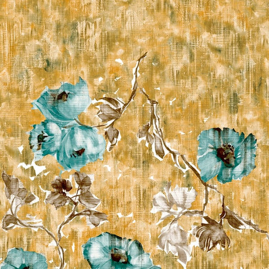 Galerie Wallcoverings Julie Feels Home Petunia Flowers Galerie Wallcoverings  Gold   - GH26962-23