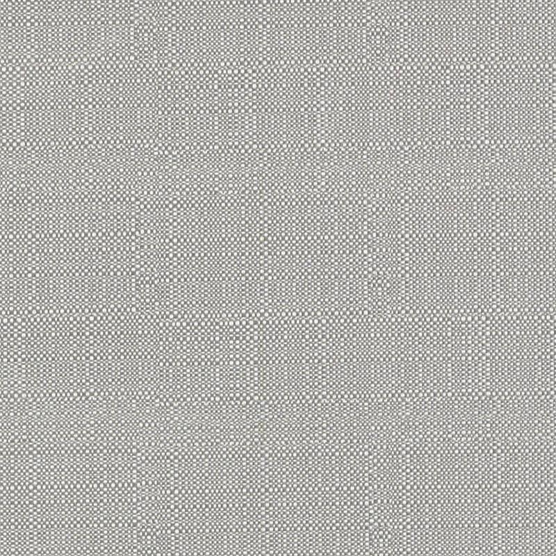 Grey woven fabric swatch with fine heathered texture and subtle micro-check pattern.