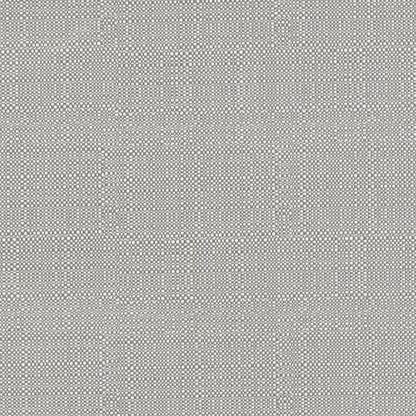Grey woven fabric swatch with fine heathered texture and subtle micro-check pattern.