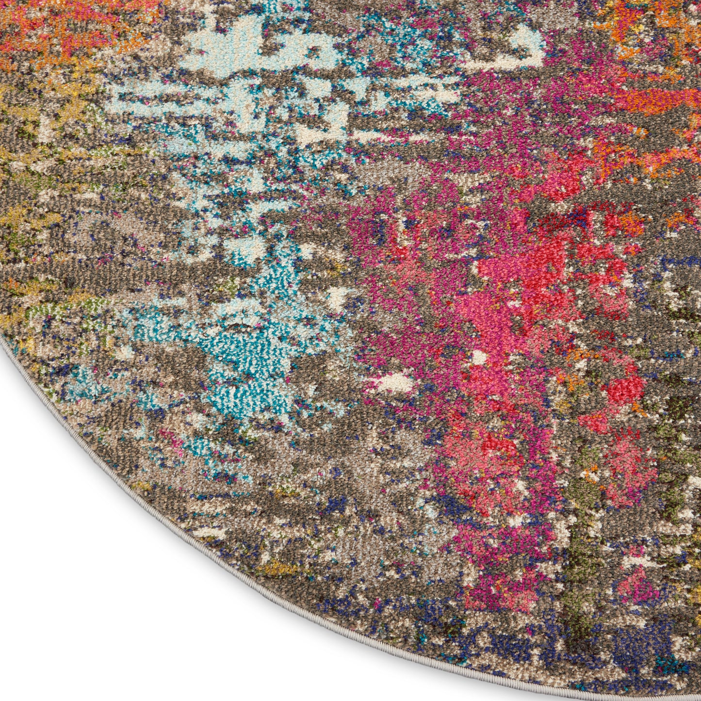 Nourison Rugs Nourison Home   Modern & Contemporary 4' X Round    - 099446483140