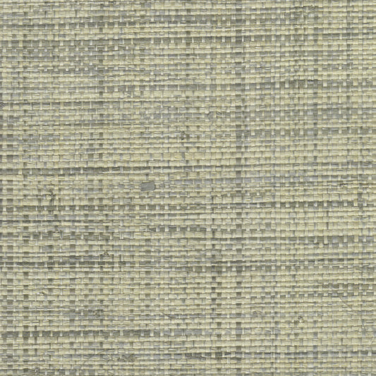 JF Fabrics -Wallpaper 2700 94 Wallpaper Cream, Grey  Grasscloth - 8937294 WF9061