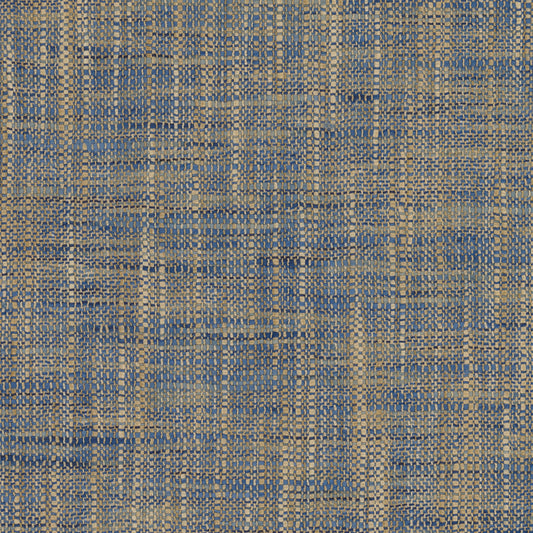 JF Fabrics -Wallpaper 2702 68 Wallpaper Blue, Tan  String - 8937468 WF9061
