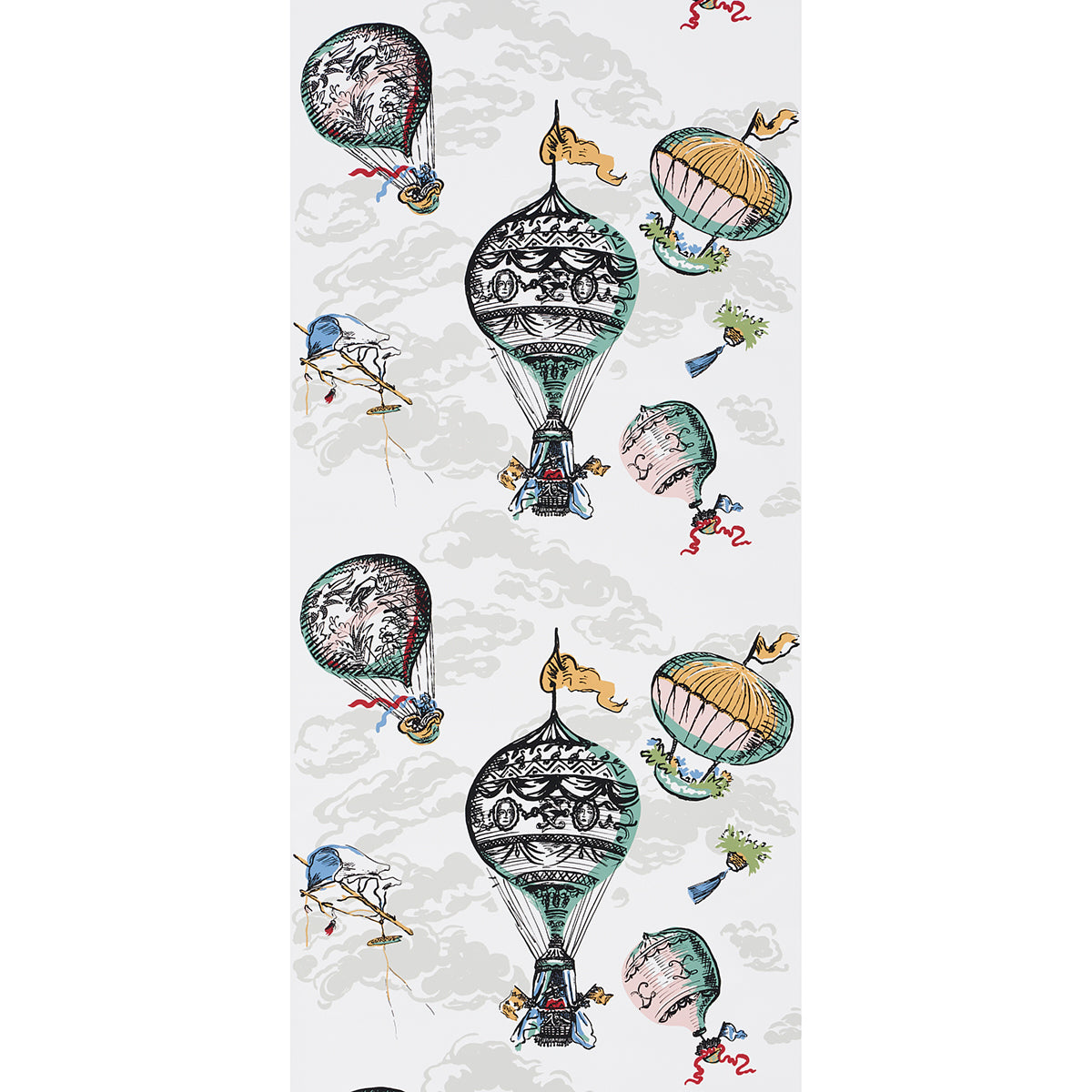 SCHUMACHER WALLCOVERING  EXUBERANT PRINTS BALLOONS   Multi   - 2704320