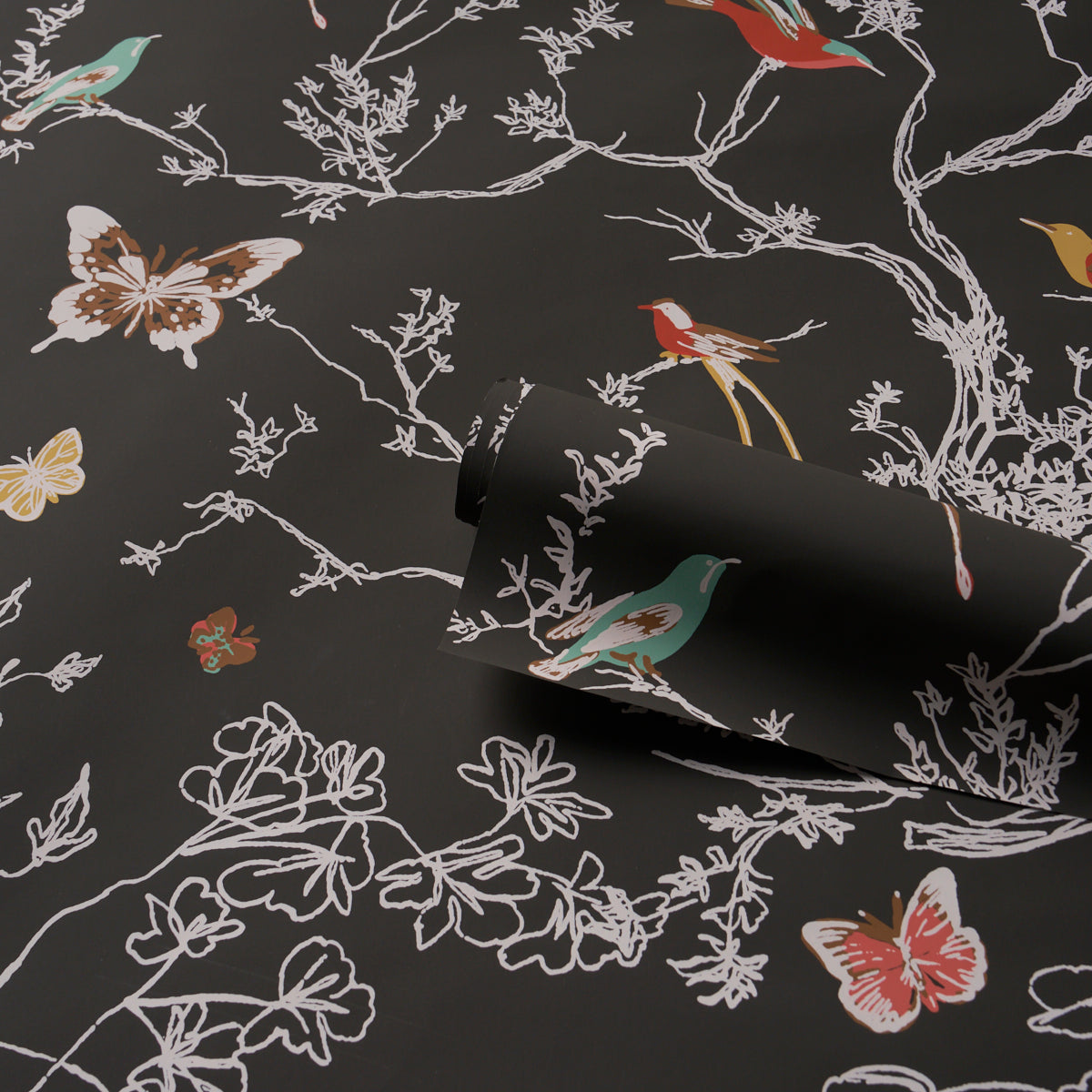 SCHUMACHER  PERENNIAL FAVORITES BIRDS & BUTTERFLIES   Graphite   - 2704422