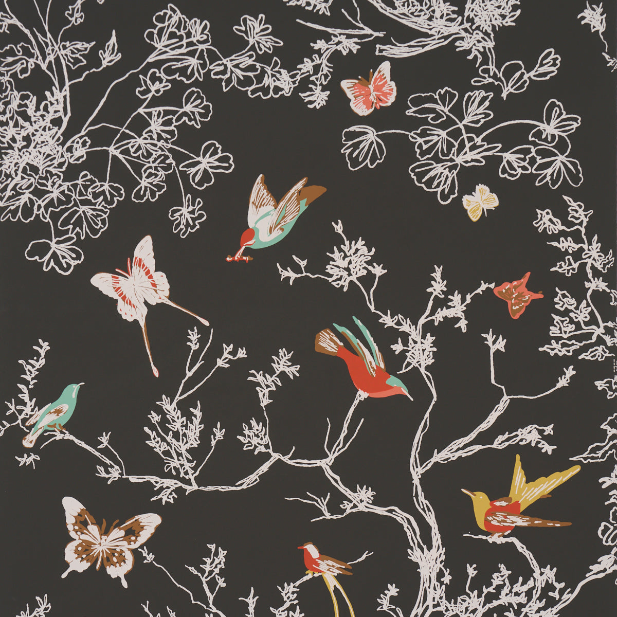 SCHUMACHER  PERENNIAL FAVORITES BIRDS & BUTTERFLIES   Graphite   - 2704422