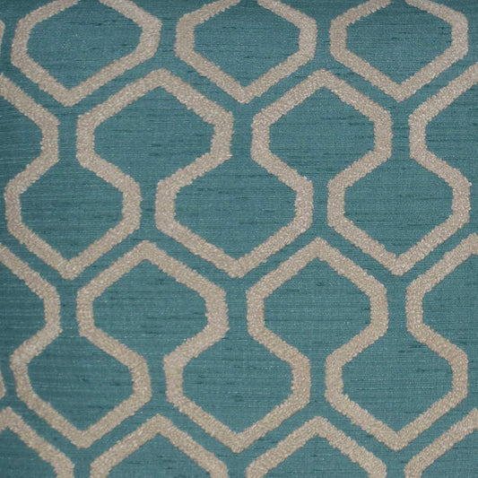 D.V. KAP HOME 2706-T-YARD Raw Edges Fabric - Turquoise Nautical, Textured  Turquoise,Teal   - Raw Edges
